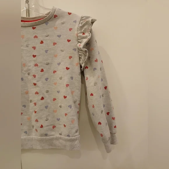 Cute Girl Sweater Heart Top - Picture 3 of 8